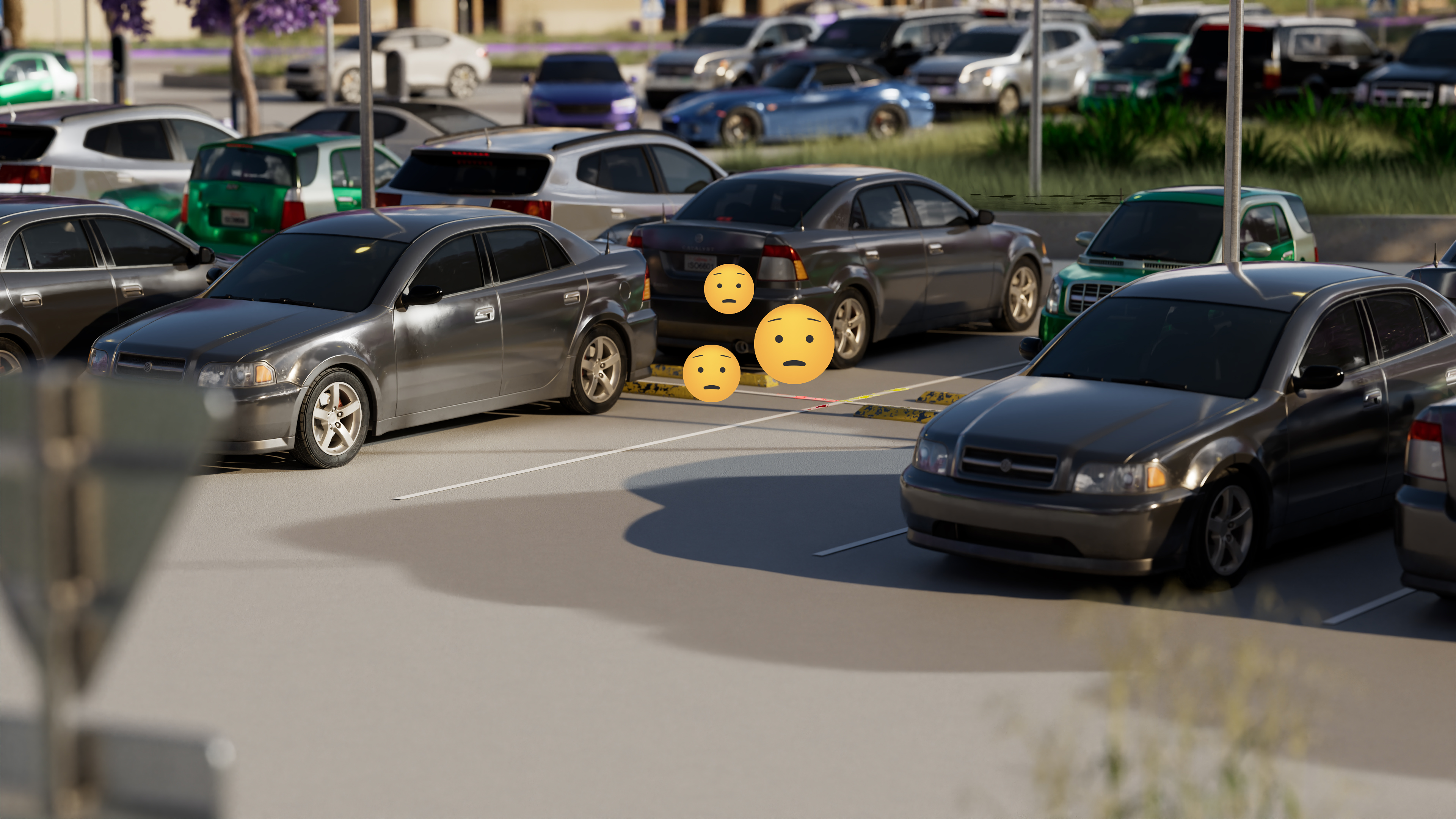 Clear overview of vehicles